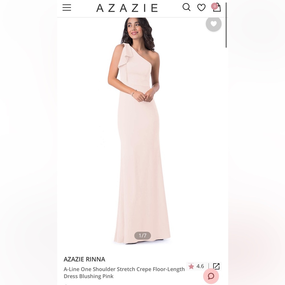 Azazi Rinna Blush Pink Dress